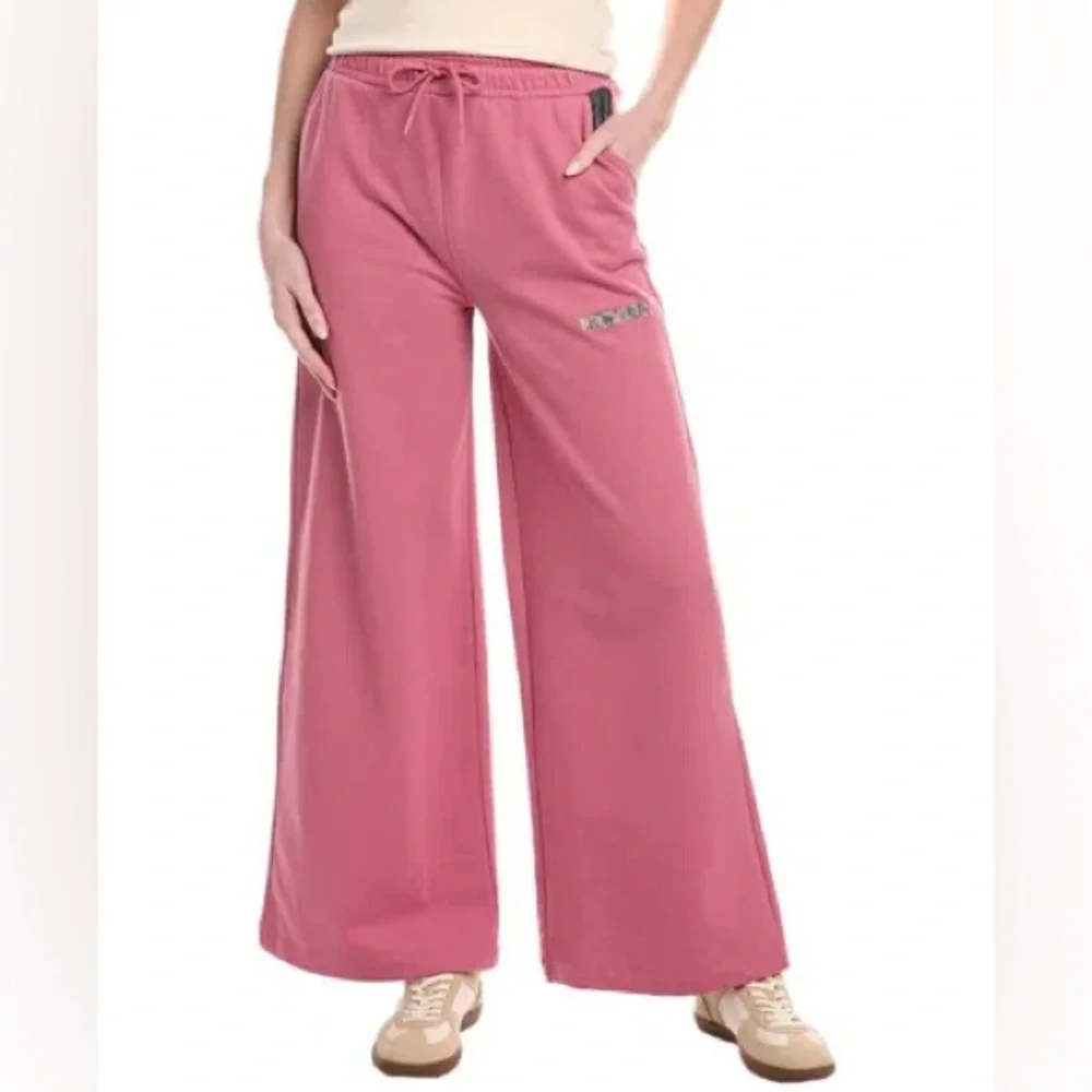 Missoni Wide Leg Sweatpants Womens Size Large Pink Lounge Comfy Pink Luxury